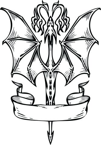 334x480 Banner Coloring Pages