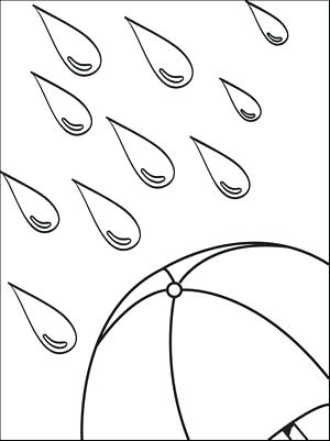 300x401 Printable Weather Symbols Coloring Pages To Download And Print