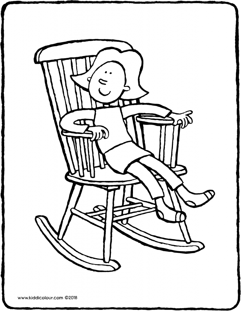 Rocking Chair Drawing Simple ~ Chair Rocking Drawing Byuh | Bodewasude