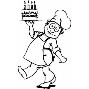 300x300 Top Chef Coloring Pages