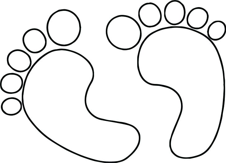 728x526 Footprints Coloring Page Footprint Coloring Page Exciting