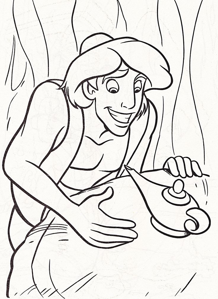 736x1010 Disney Magic Artist Coloring Pages
