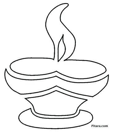 365x426 Diwali Coloring Pages For Kids Or Earthen Lamp Coloring Pages