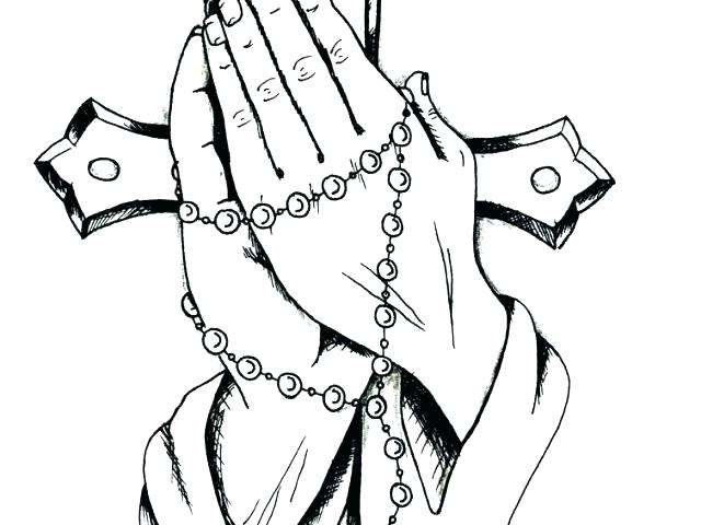 640x480 Praying Hands Coloring Page Stock Coloring Picture Child Praying