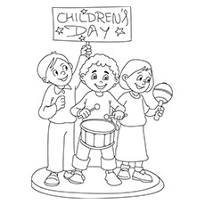 230x230 Top Children's Day Coloring Pages Your Toddler Will Love To Color