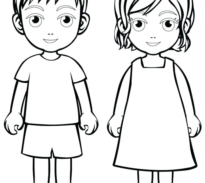 672x600 Child Coloring Page Child Coloring Page Children Coloring Page