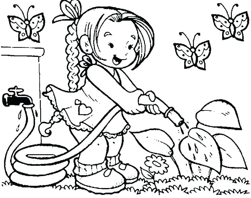 880x696 Child Coloring Page Coloring Pages Coloring Color