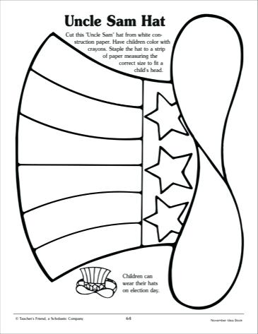 365x473 Uncle Sam Coloring Pages Top Hat Coloring Pages Leprechaun Hat