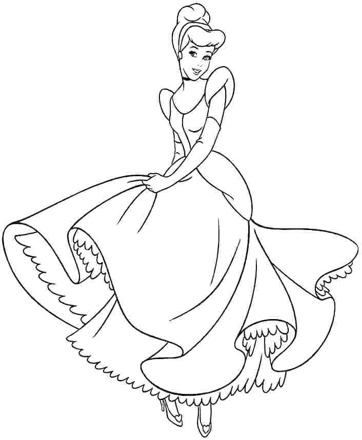 706x859 Cinderella Color Page Castle Coloring Page Color Sheet Princess