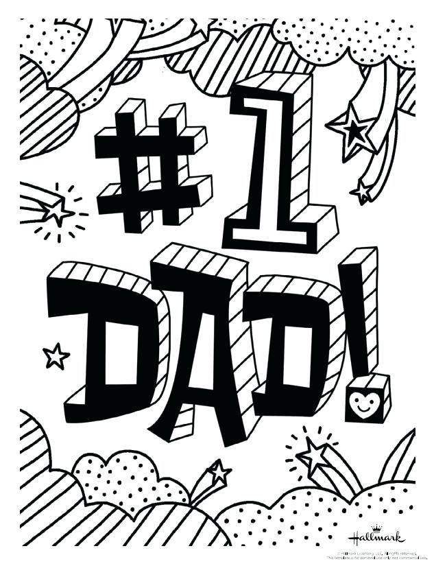 633x825 Coloring Pages For Dads Fathers Day Coloring Pages Printable