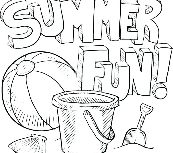 678x600 Coloring Page Summer Coloring Page Coloring Book Together