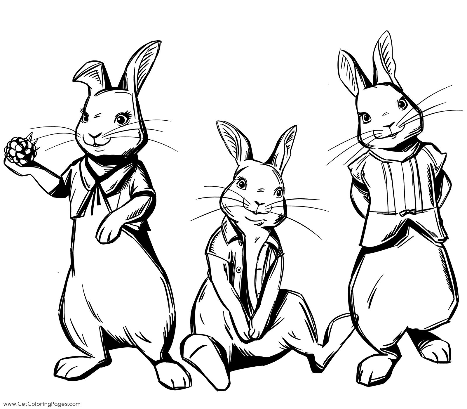 1600x1400 Peter Rabbit Movie Coloring Pages
