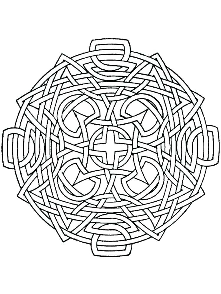 750x1000 Geometric Designs Coloring Pages Geometric Design Coloring Pages