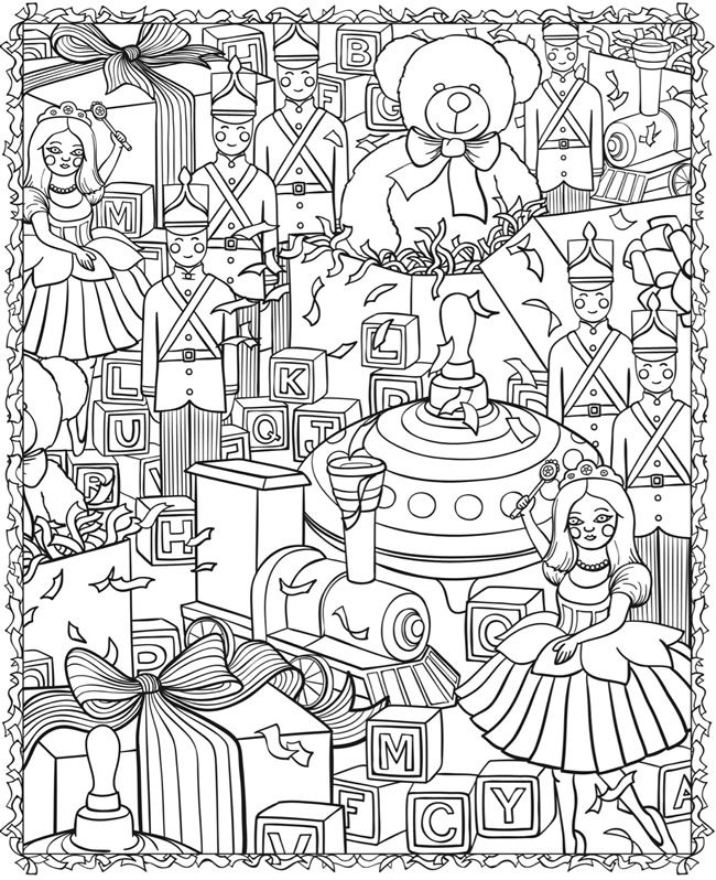 650x798 Colouring Book