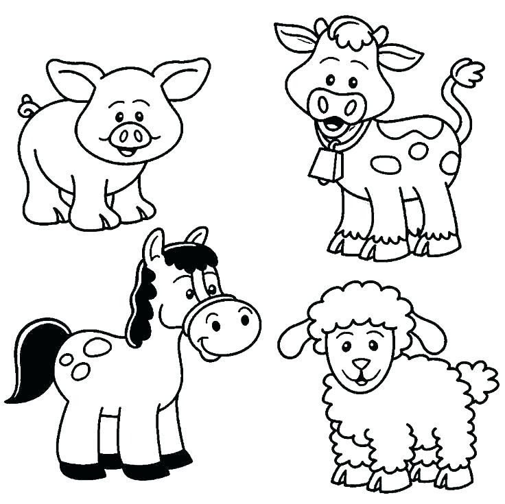 736x735 Fun Animal Coloring Pages Animals Coloring Pages Funny Animal