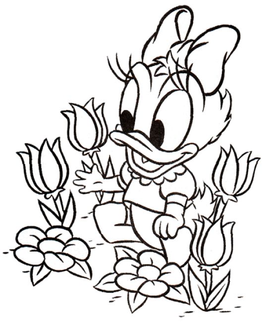 Coloring Pages Baby Disney