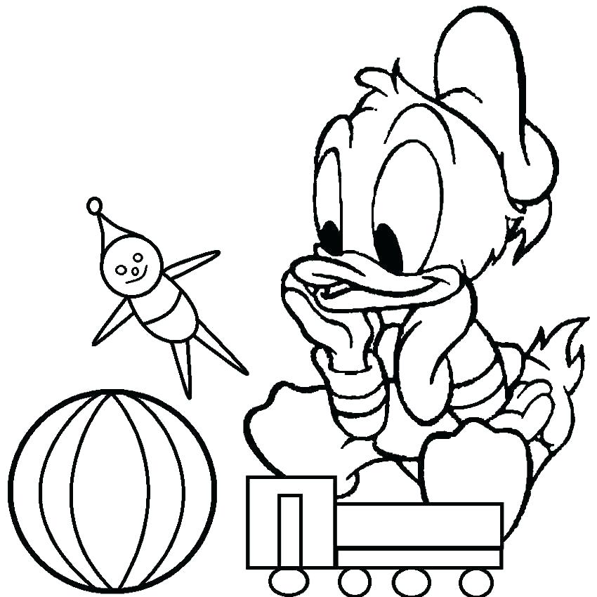 850x850 Baby Disney Characters Coloring Pages