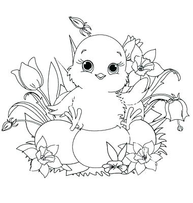 380x400 Baby Chicks Coloring Pages Chick Coloring Pages Plus Baby Girl