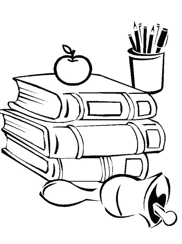 600x801 Coloring Pages Back To School