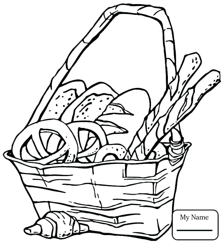 765x839 Snack Coloring Pages Bag Of Popcorn Snacks Home Housework Snacks