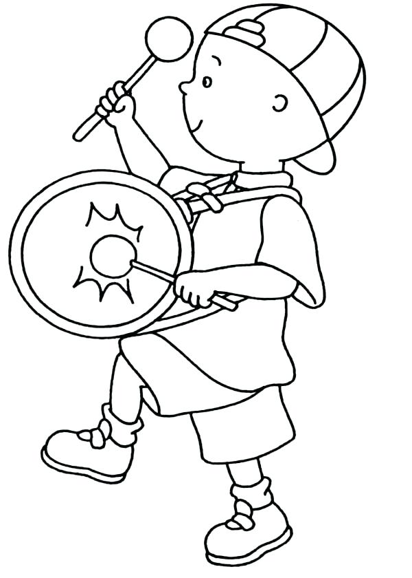 600x840 Marching Band Coloring Pages Marching Band Coloring Page Marching