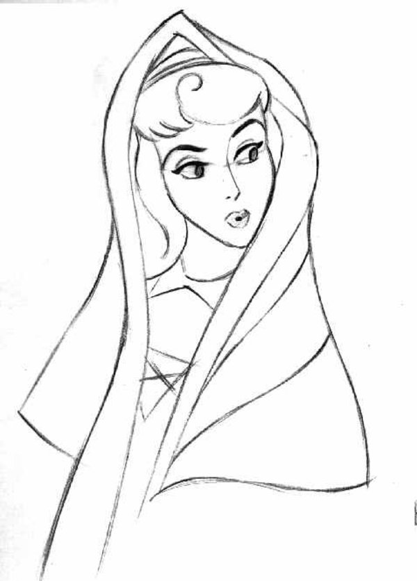 600x836 Sleeping Beauty Coloring Pages