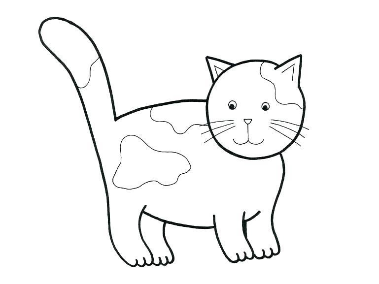 769x577 Cats Coloring Pages Black Cat Page Splat The Printable Free