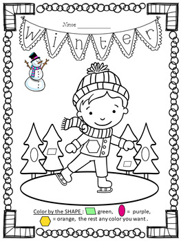 263x350 Winter Coloring Pages