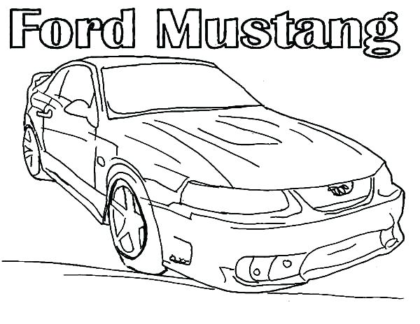 600x464 Mustang Coloring Pictures Car Mustang Coloring Pages Best Place