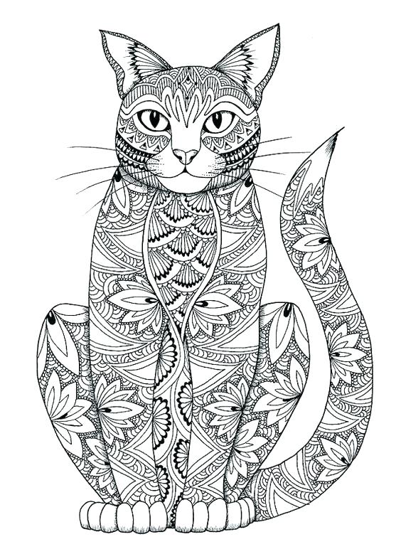 564x779 Free Coloring Pages Of Kittens Coloring Pages Cats Adult Coloring