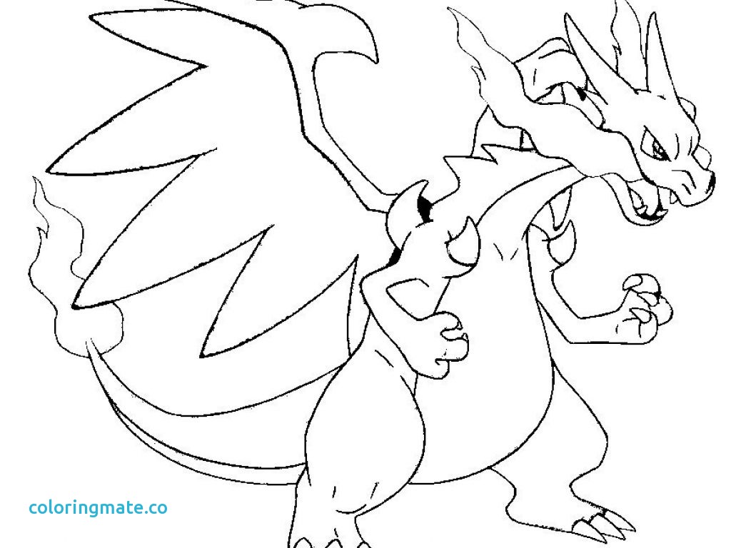 1024x768 Skill Charizard Coloring Pages Page Free Printable