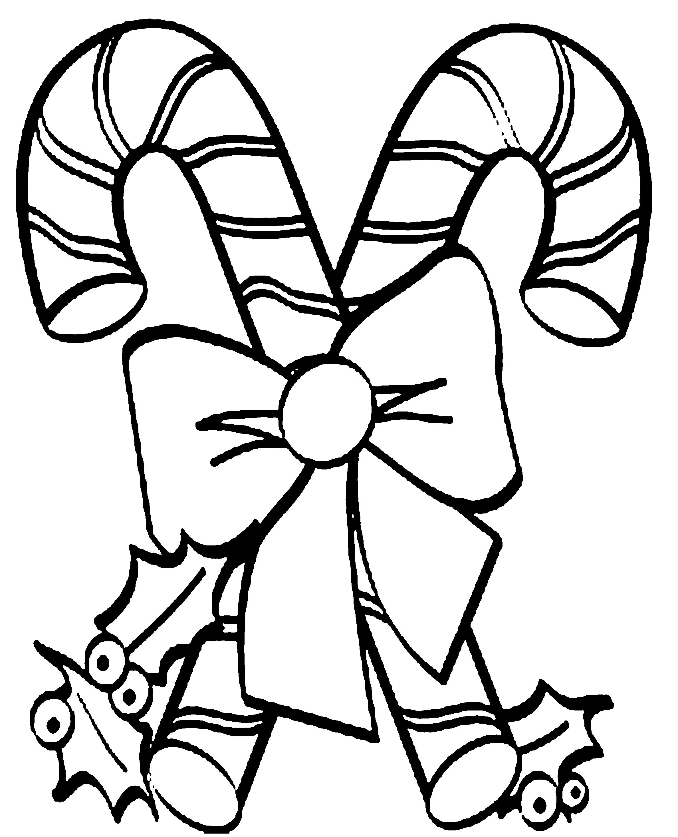 2376x2931 Christmas Candy Cane Coloring Pages With Lovely Christmas Candy