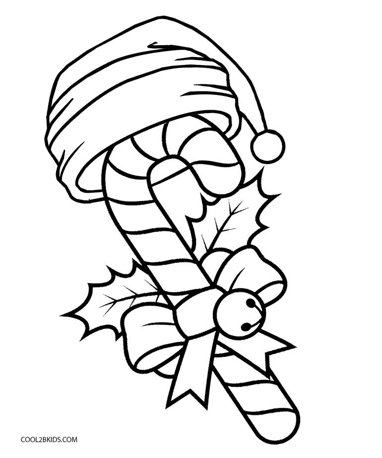 770x923 Free Printable Candy Cane Coloring Pages For Kids