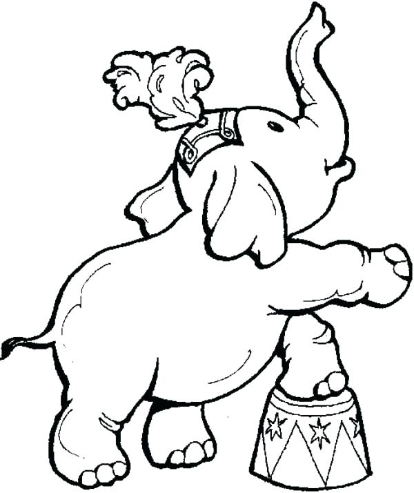 600x714 Circus Coloring Pages Circus Colouring Pages To Print