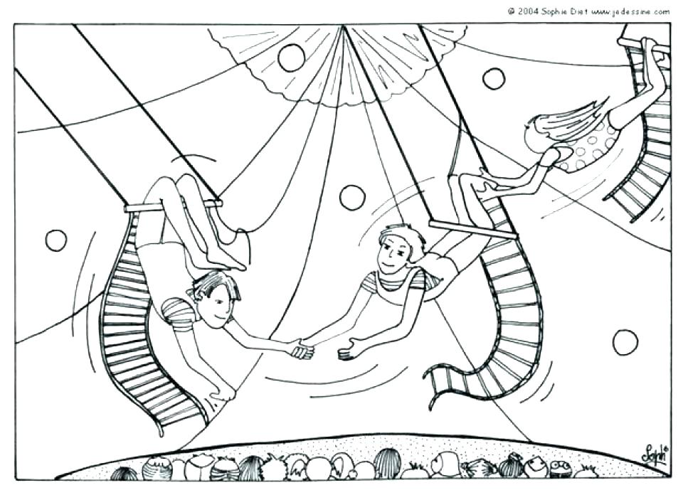960x696 Circus Coloring Pages Click To View Full Size Image Circus