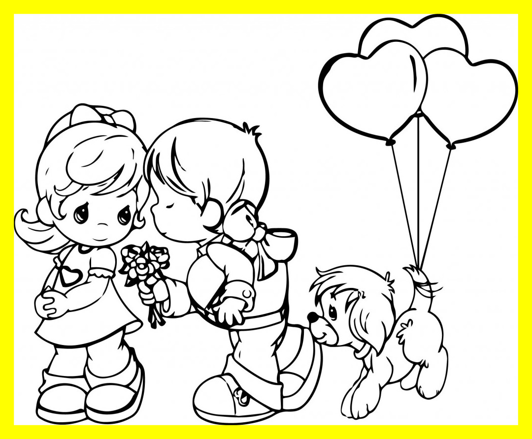 1080x892 Unbelievable Precious Moments Couples Coloring Pages Day Pics