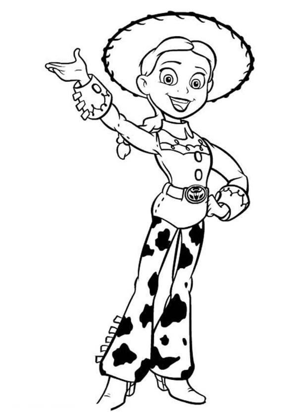 600x840 Toy Story Toys Jessie The Cowgirl Coloring Pages Best Place To Color
