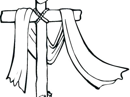 440x330 Coloring Pages Cross Cross Coloring Pages Printable Cross Coloring