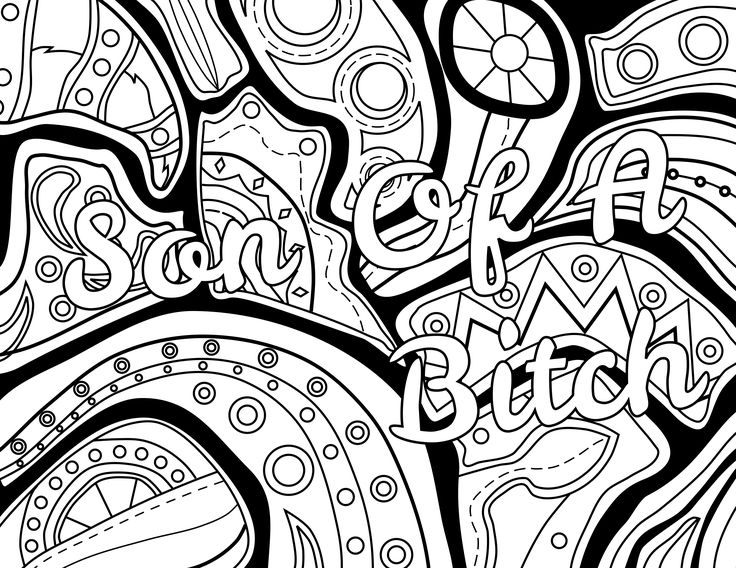 736x568 Best Swear Words Coloring Pages Images On Coloring