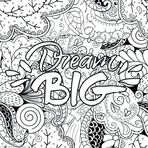 520x520 Words Coloring Pages Inspirational Word Coloring Pages