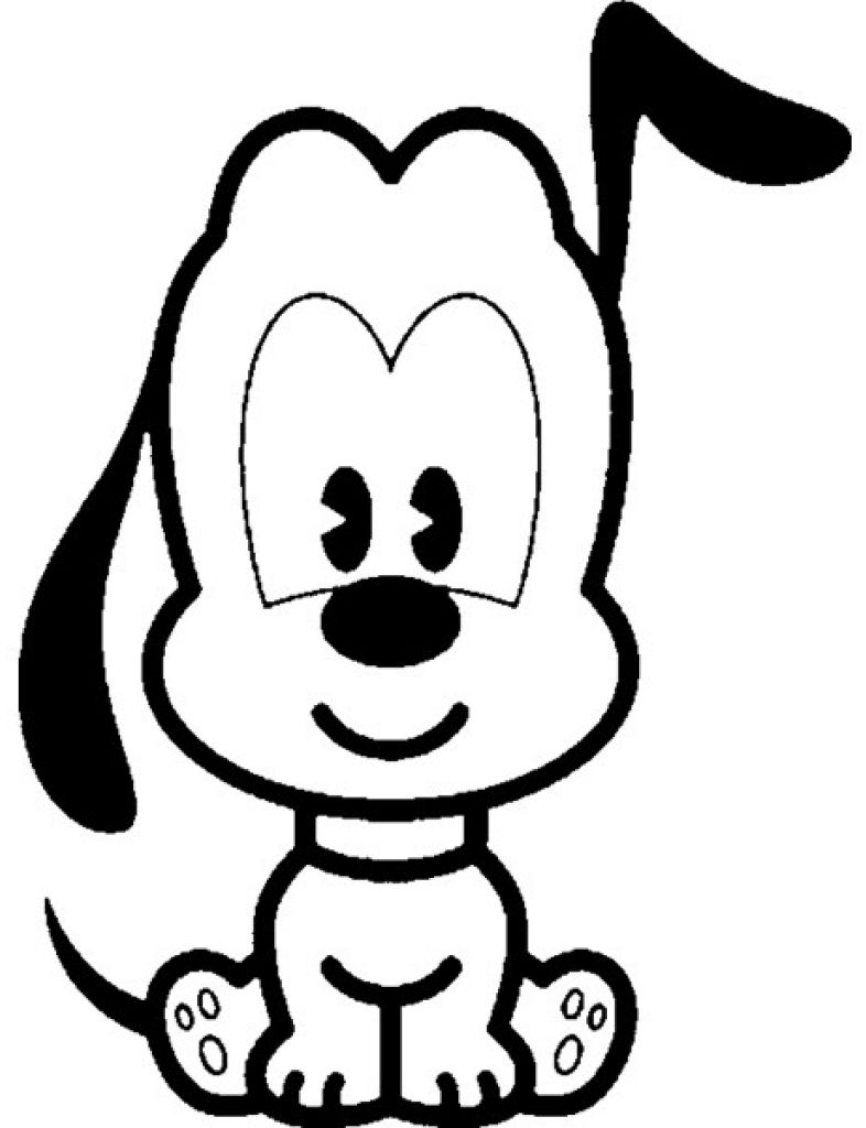 786x1024 Cute Disney Coloring Pages