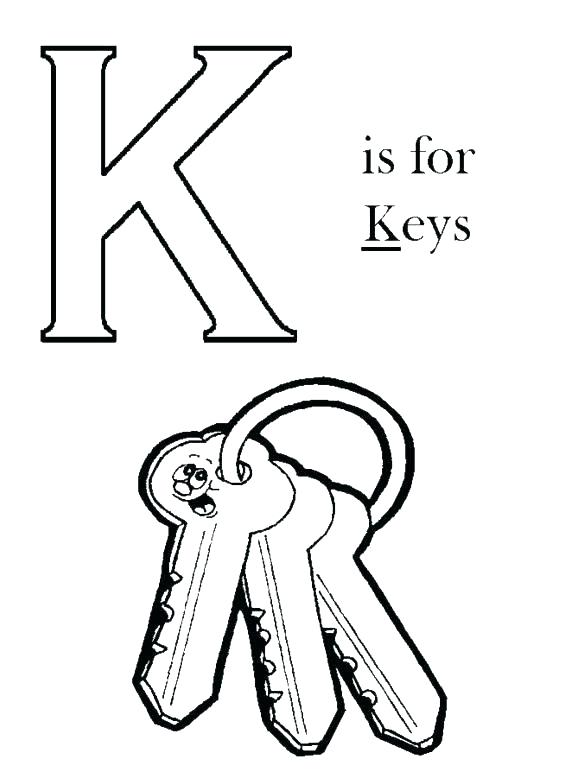 580x773 Letter K Coloring Pages D Coloring Pages Letter K Coloring Sheets