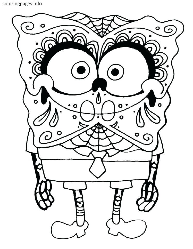 749x965 Sugar Skull Coloring Pages Free Free Sugar Skull Coloring Pages