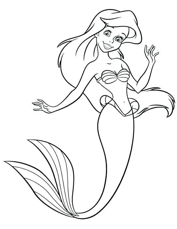 Coloring Pages Disney Ariel at GetDrawings | Free download