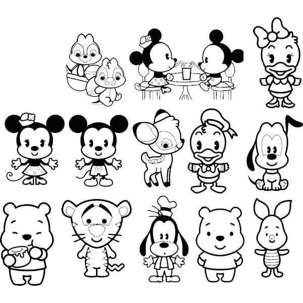 600x600 Disney Cuties Coloring Pages For Pics Of Cute Coloring Pages
