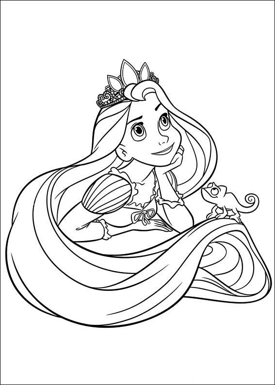 567x794 Tangled Coloring Pages Coloring Pages Tangled