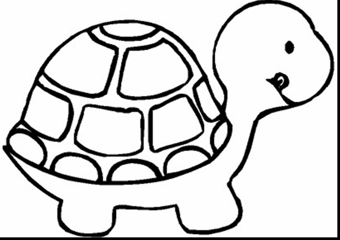 1285x908 Easy Printable Coloring Pages Free Deer Fresh Stunning Turtle