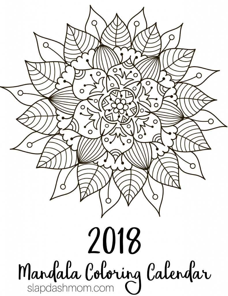791x1024 Fresh Free Printable Calendar Mandala Coloring Pages