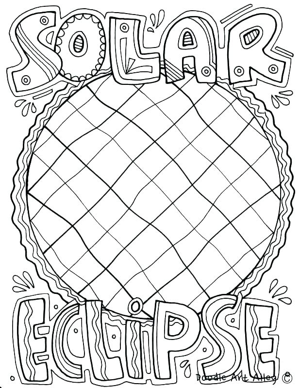 618x800 Total Solar Eclipse Coloring Pages Christian Coloring Page