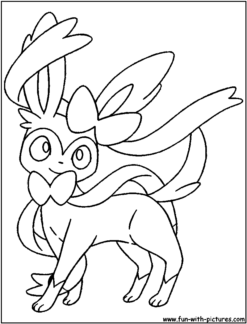 800x1050 Pokemon Coloring Pages Eevee Evolutions